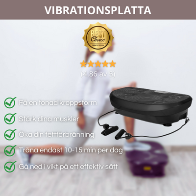 Är vibrationsplattor bra?