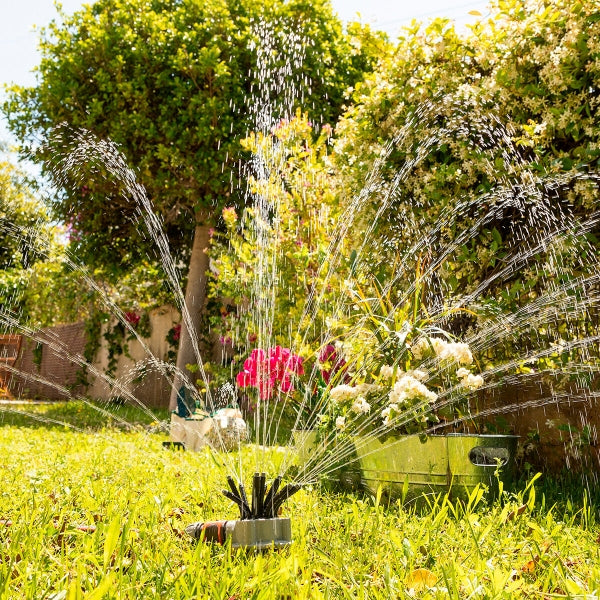 Garden water sprinkler 360º