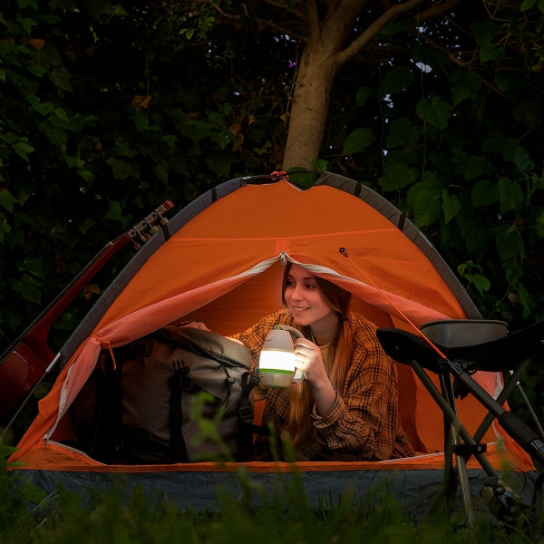 4-i-1 Campinglampe