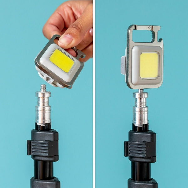 Mini lommelykt Med LED - 7-i-1