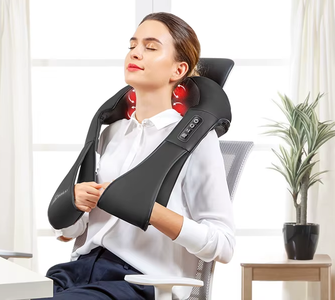 Shiatsu Massager - 4D Värmemassage