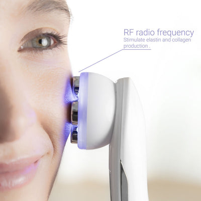 Ansiktsmassager 6-i-1 - Fototerapi & Elektrostimulering