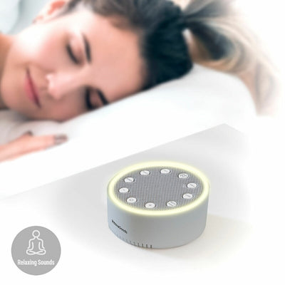 Afslapningsenhed til søvn - med hvid støj