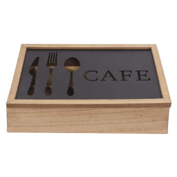 Cutlery storage Brown