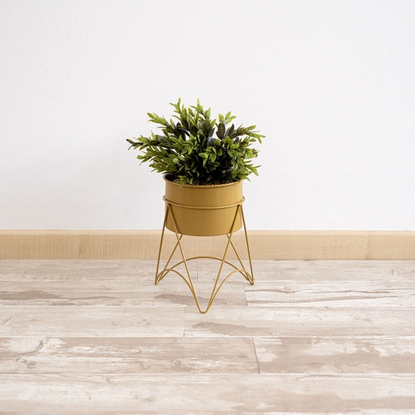 Moa Gold Plant Pot Stand