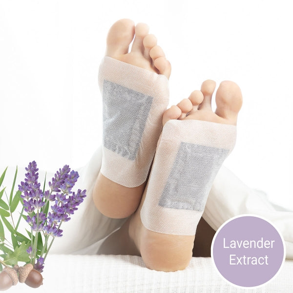 Detox fotlapper lavendel