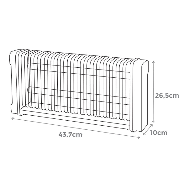 Elektrisk Insektgrill Sort