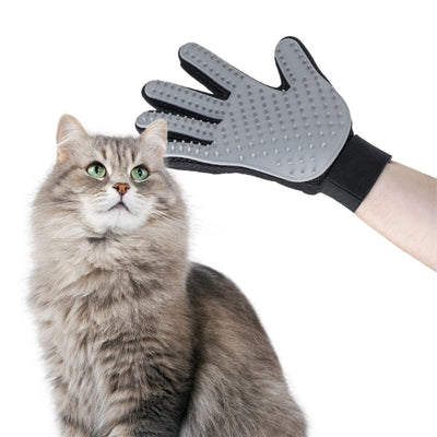 Rękawica do szczotkowania i rękawica do masażu dla zwierząt domowych 