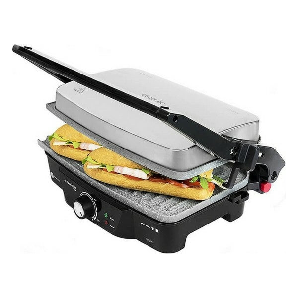 Elektrische Contactgrill - 1500W - Zwart/Zilver