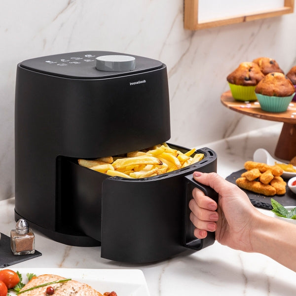 Luftfritös Svart - 1200W