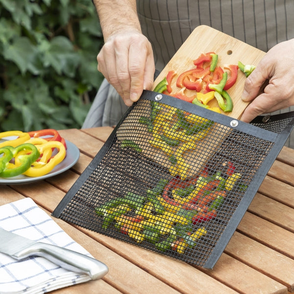 Meshbeutel zum Grillen - 2 Stück