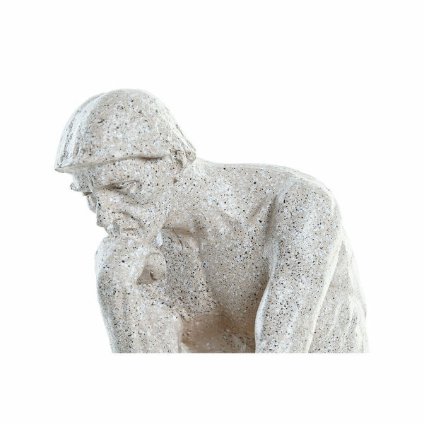 Prydnadsfigur - The Thinker - Beige