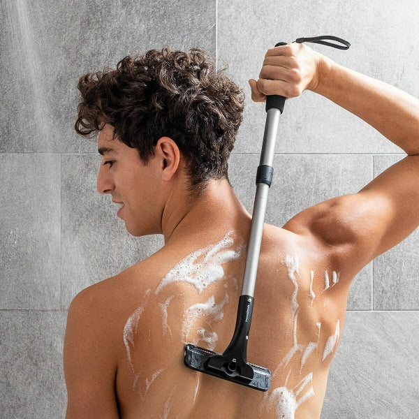 Retractable Razor for Back & Body