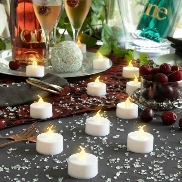 LED tealight candles Set - 12 pieces