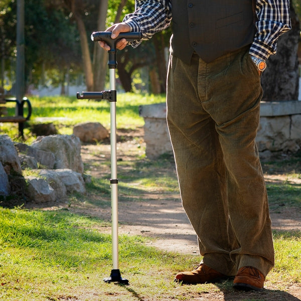 Retractable Stick With LED & Mechanical Hand