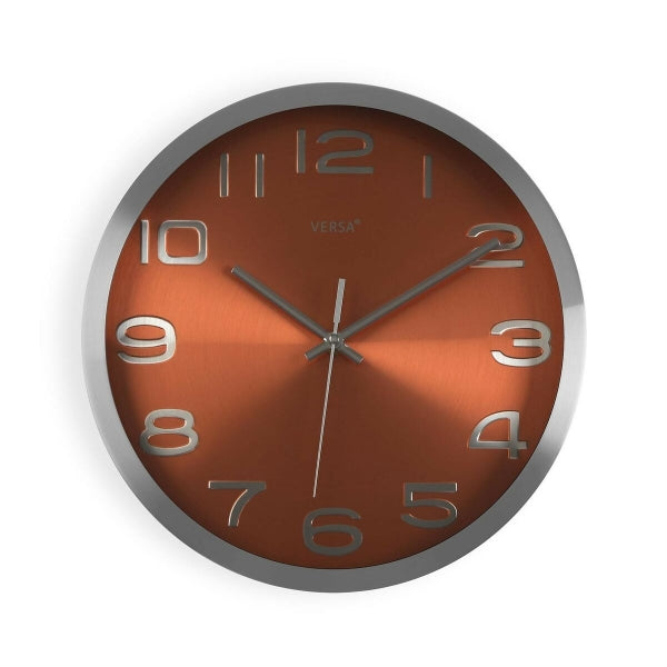 Wall Clock Ylva - Green/Orange