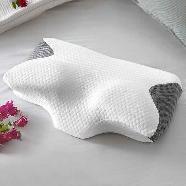 Viscoelastic Pillow - With Ergonomic Contours