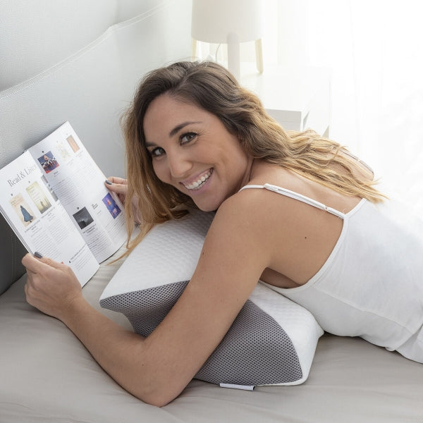 Viscoelastic Pillow - With Ergonomic Contours