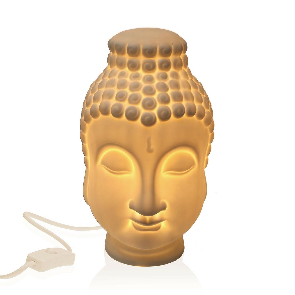 Table lamp Gautama Buddha Porcelain