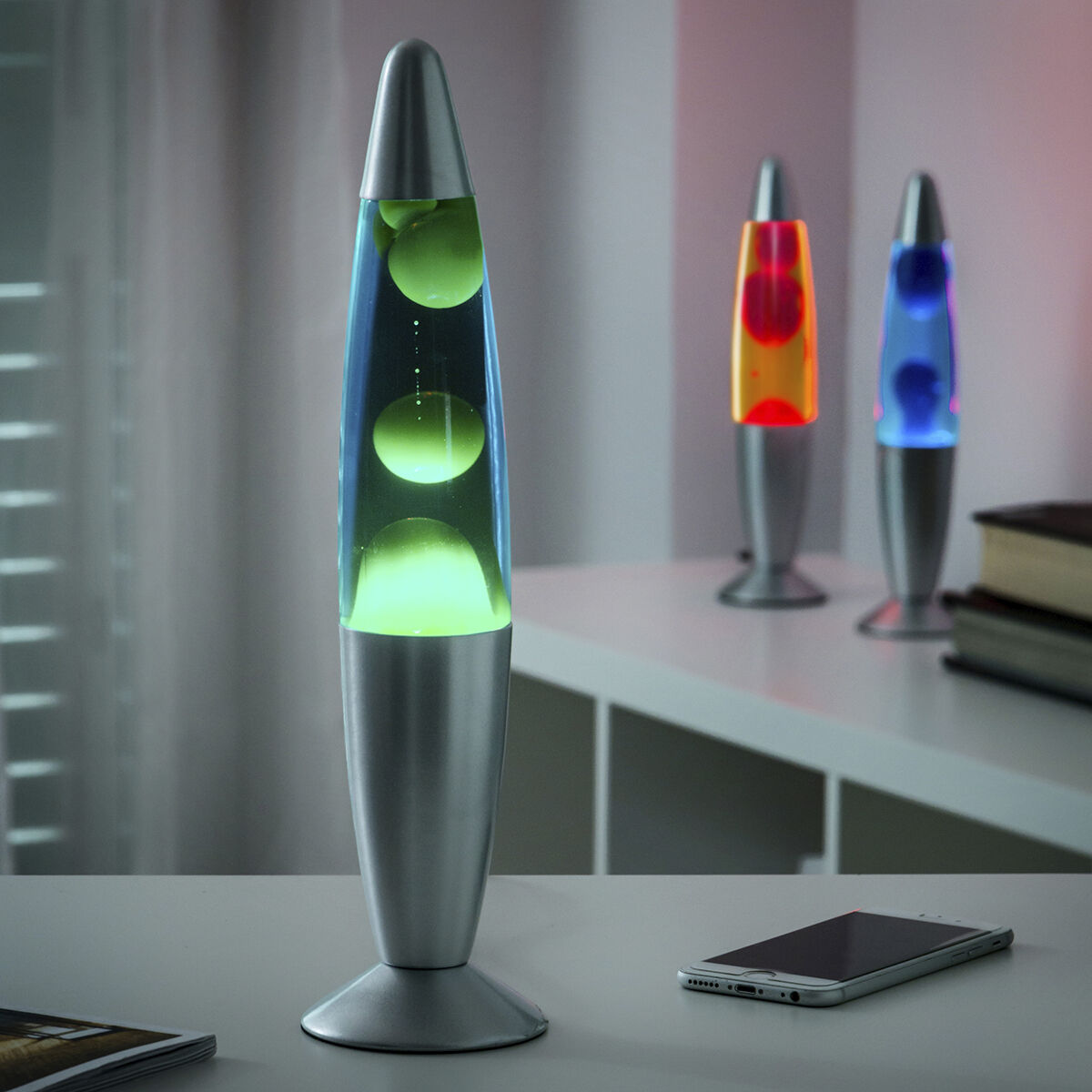 Lavalamp Magla Rood/Groen/Blauw