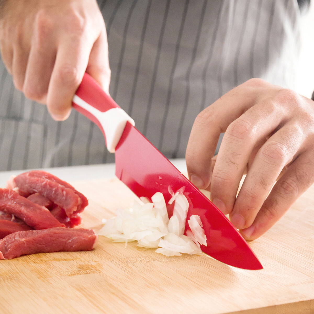 Zestaw noży kuchennych i obieraczki - 6 części 