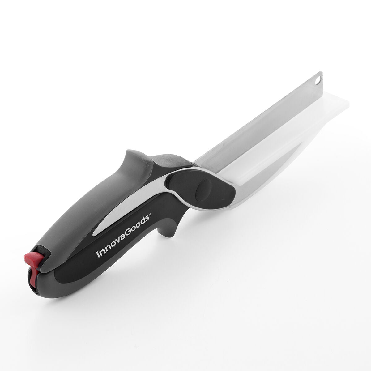 Saksekniv og integreret mini skærebræt