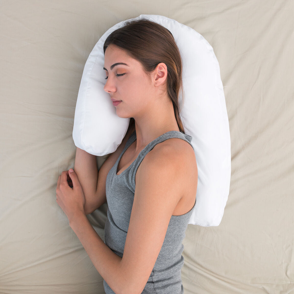 Ergonomic U-shaped Sleep Pillow