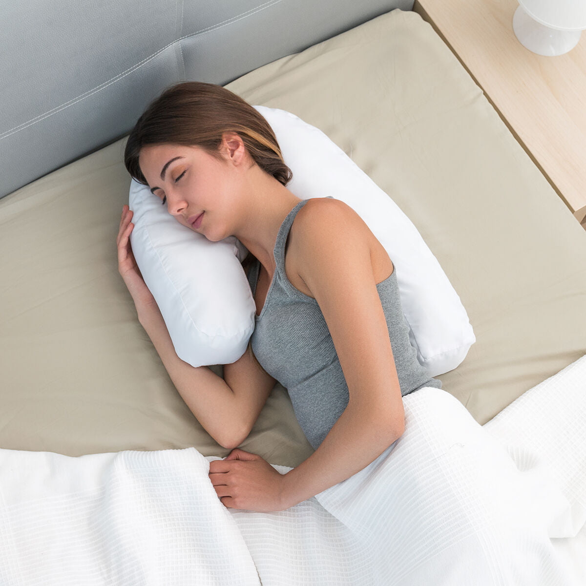 Ergonomic U-shaped Sleep Pillow