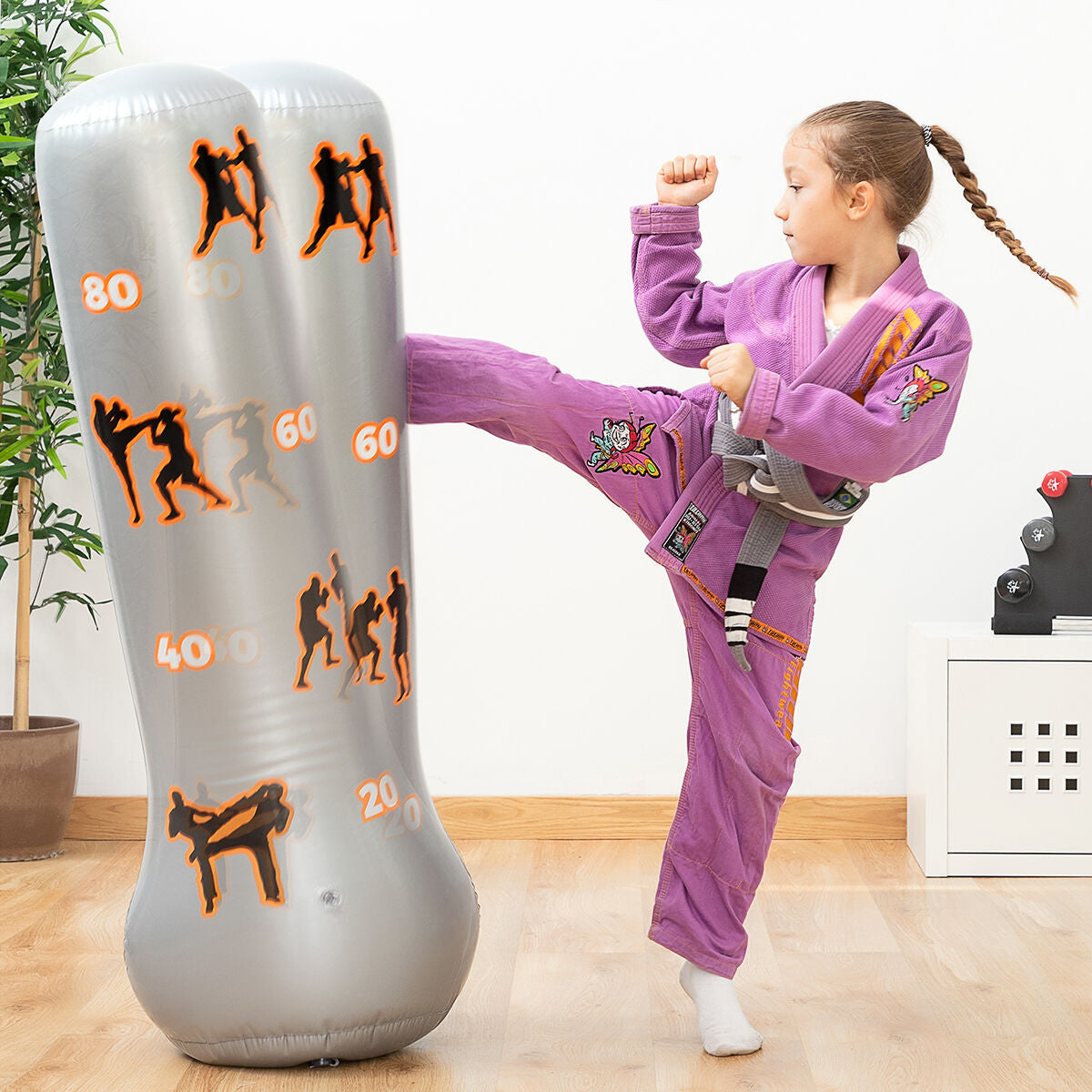 Inflatable Punching Bag For Kids