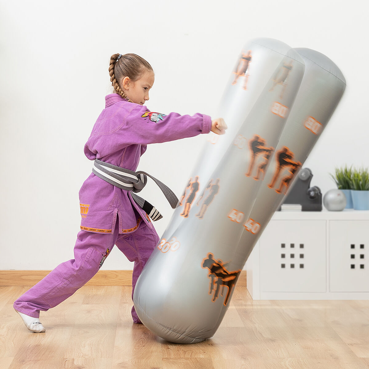 Inflatable Punching Bag For Kids