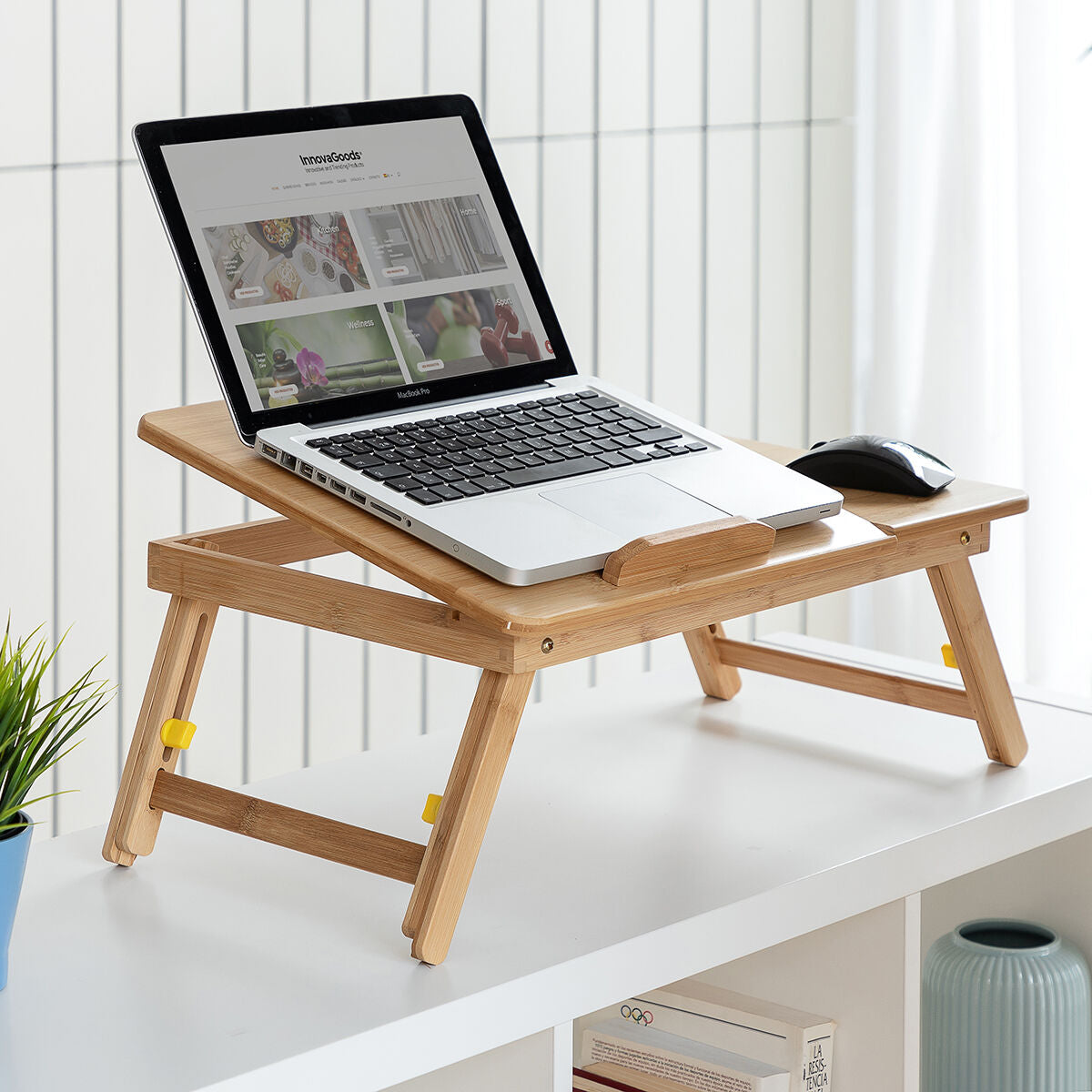 Folding Laptop Table Lapwood