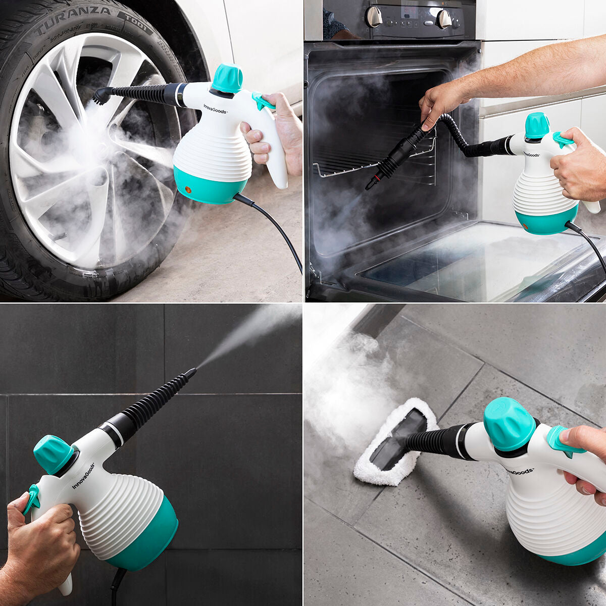 Handheld Steamer Multifunctional 9-in-1