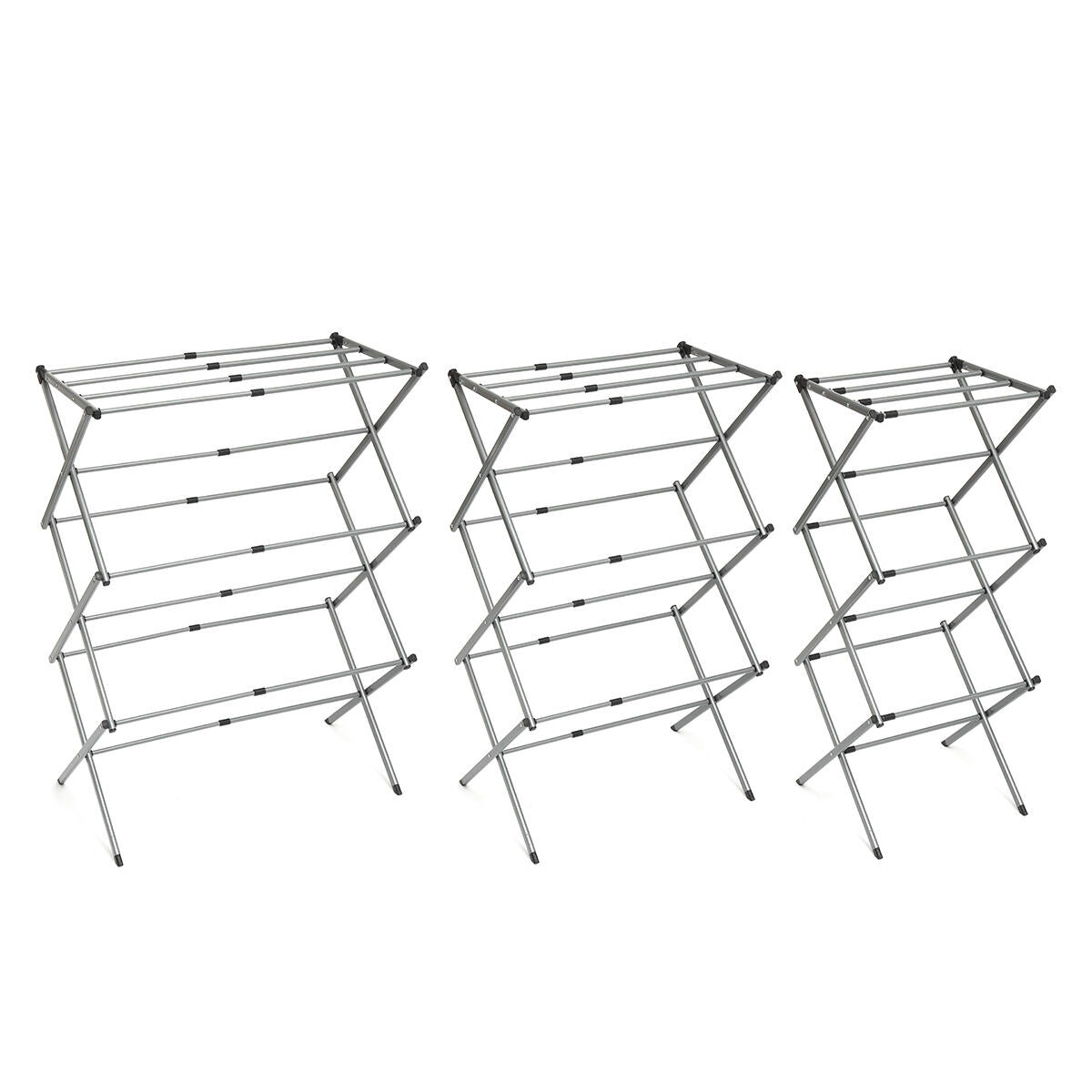 Foldable & Extendable Drying Rack - 3 height levels