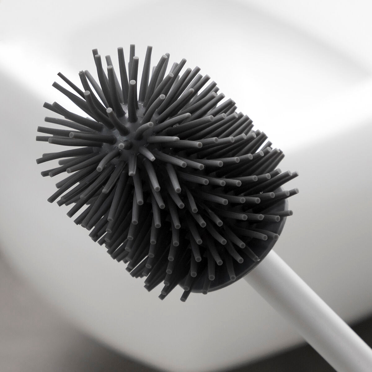 Toilet Brush Rubber Gray