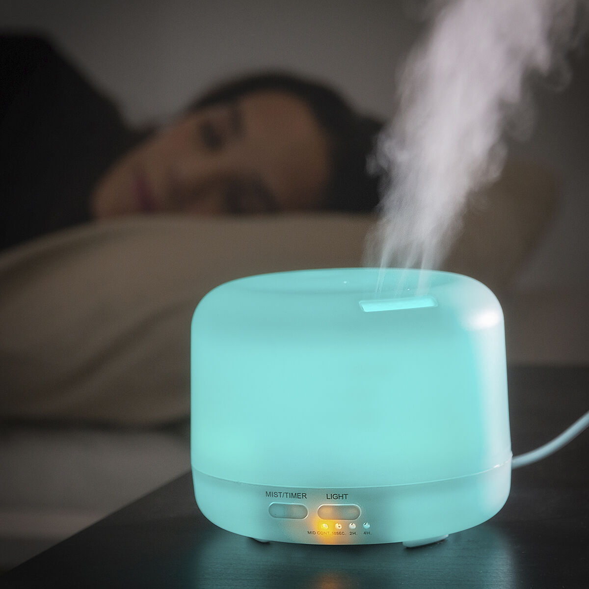 Aromatherapy Diffuser & Humidifier with Multicolored LED