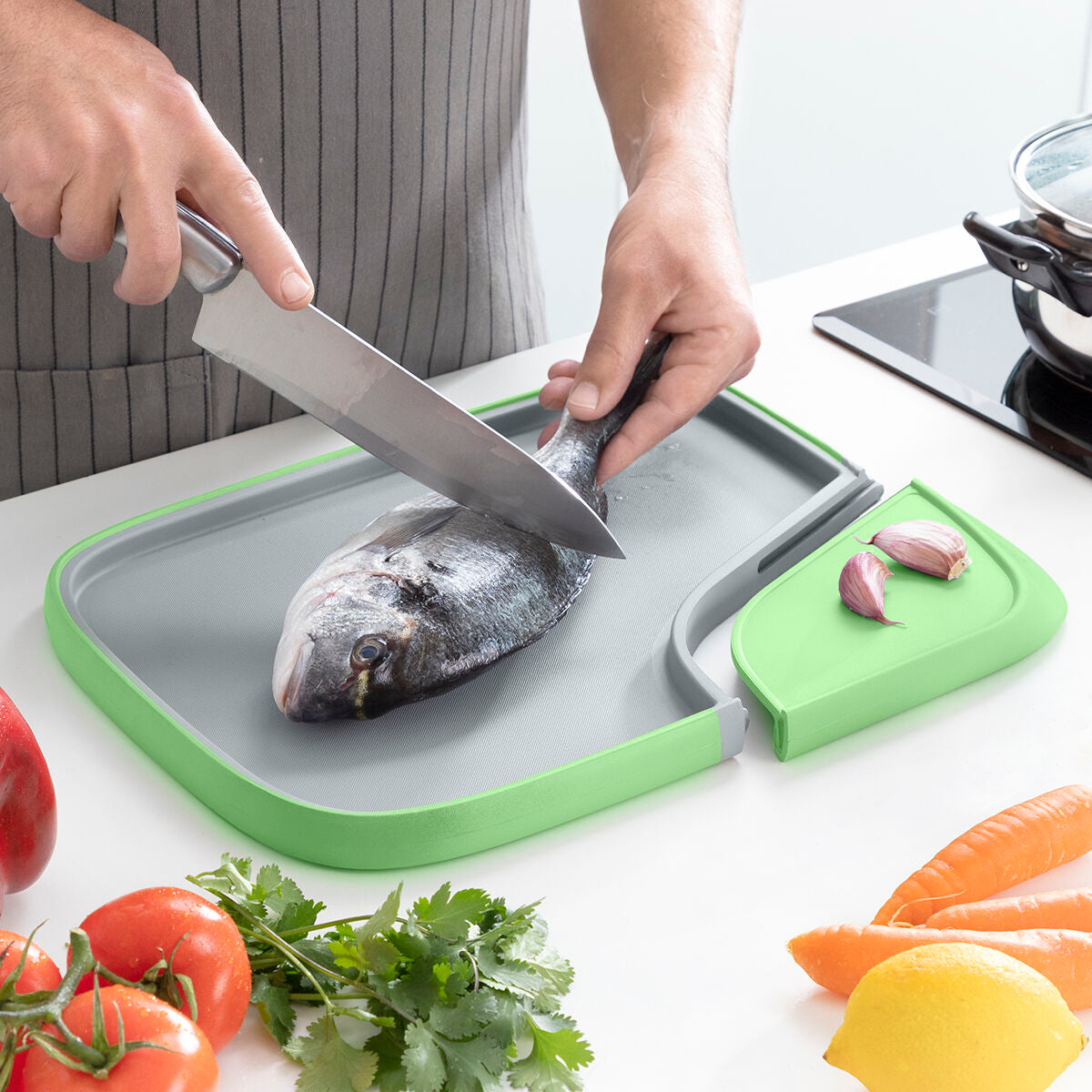 Cutting Board Multifunctional & Reversible