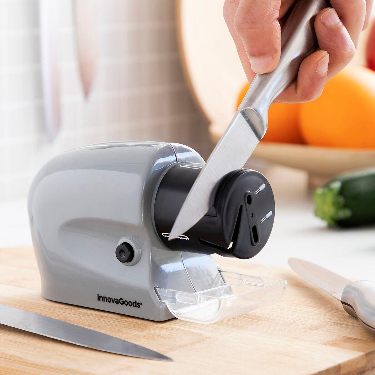 6-in-1 Electric Knife Sharpener