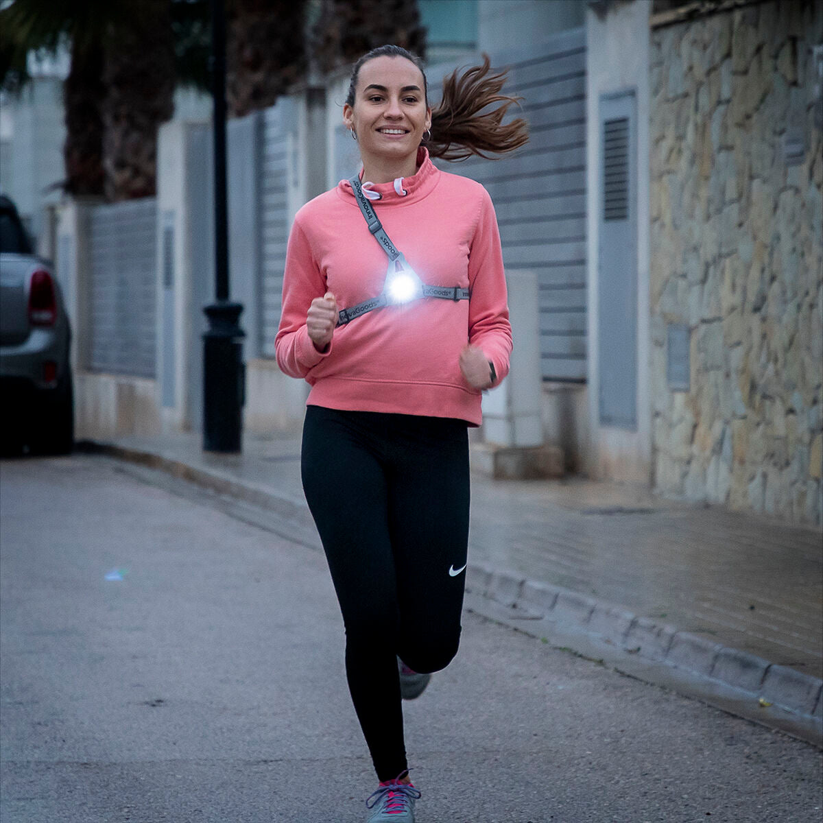 Sporttuigje met LED verlichting