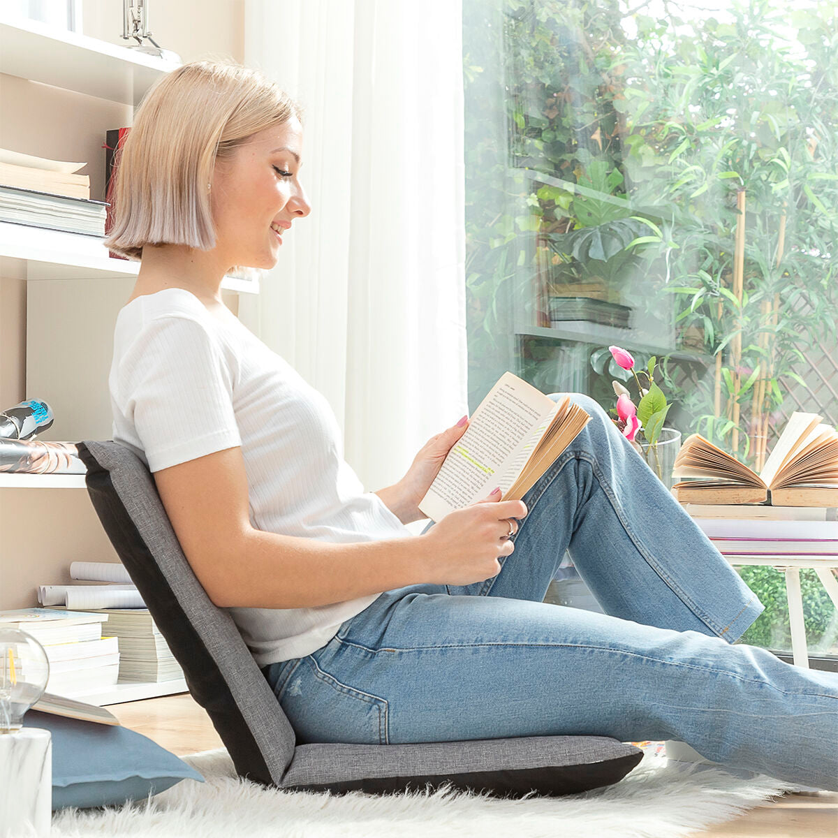 Adjustable Floor Chair