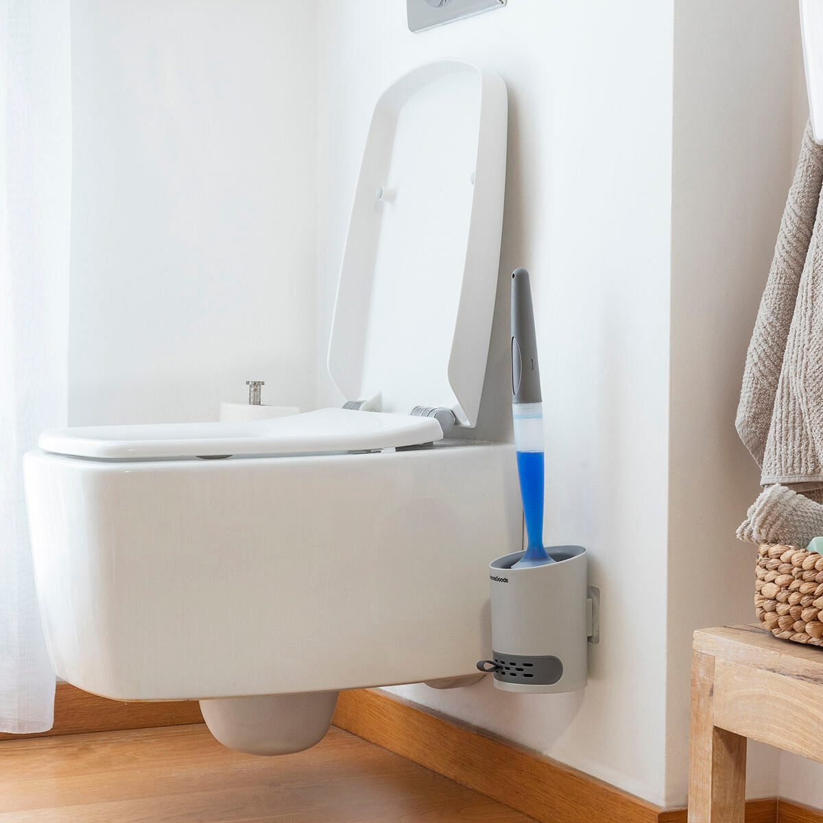 Toilet Brush With Soap Dispenser