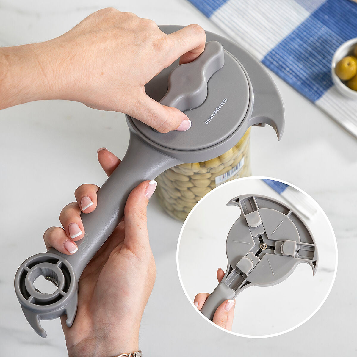 Adjustable & Multifunctional Jar Opener