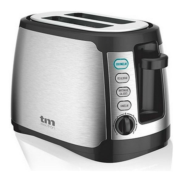 Toaster Silber/Schwarz