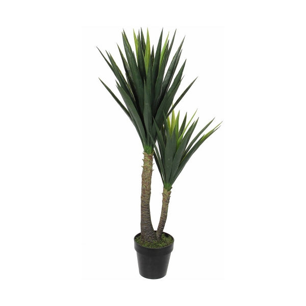 Koristeellinen keinokasvi Yucca-palmu