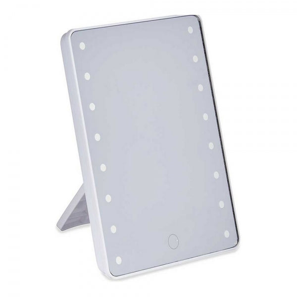 White Makeup Mirror With LED Lights