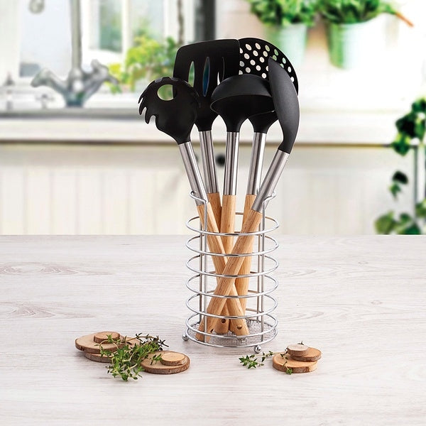 Kitchen Utensils Set Black - 6 pieces